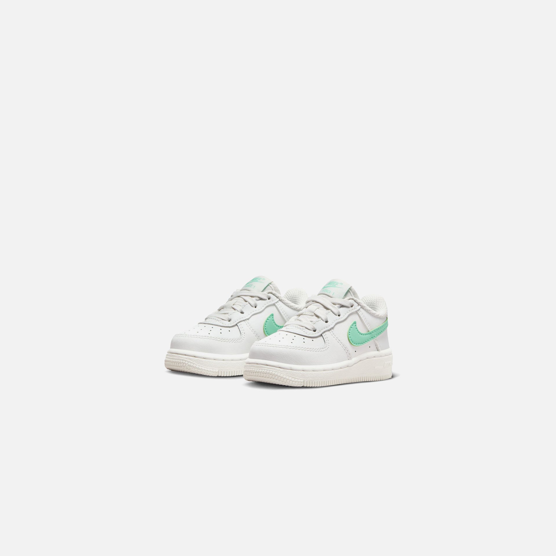 Nike TD Air Force 1 Low - Summit White / Emerald Rise
