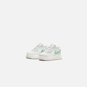 Nike TD Air Force 1 Low - Summit White / Emerald Rise