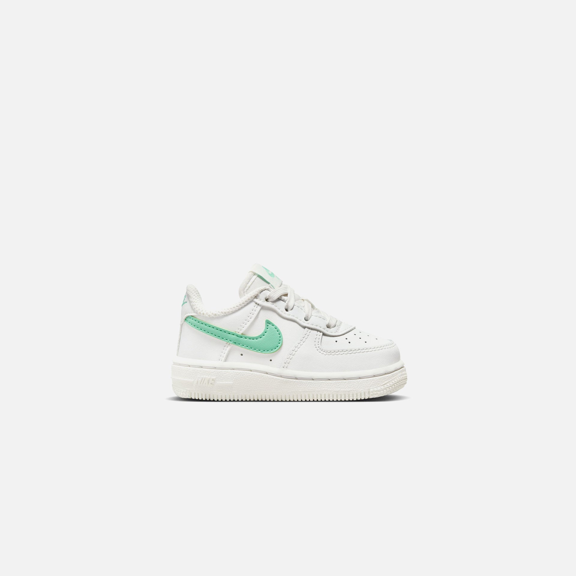 Nike TD Air Force 1 Low - Summit White / Emerald Rise