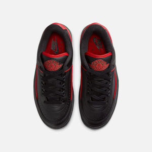 Nike Grade School Air Jordan 2 Retro Low - Black / Fire Red / Fir / Cement Grey