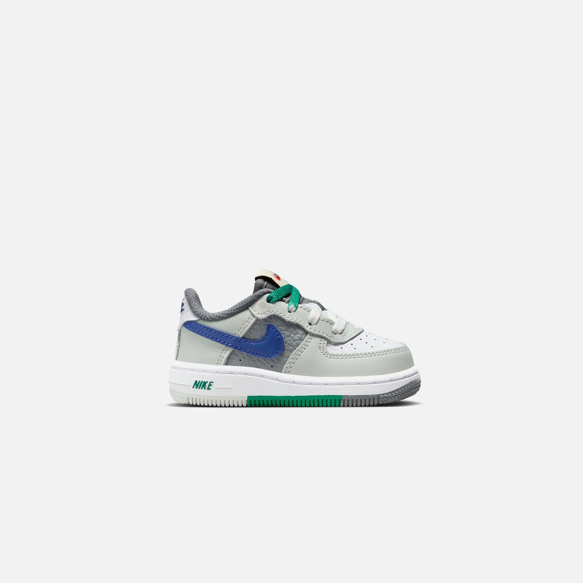 Nike Toddler Air Force 1 LV8 - Light Silver / Deep Royal Blue