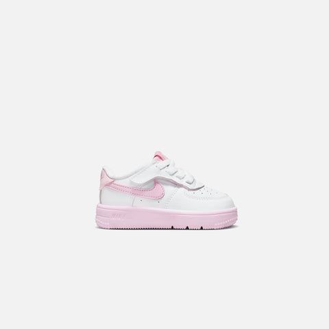 Nike TD Force 1 Low Easyon - White / Pink Foam