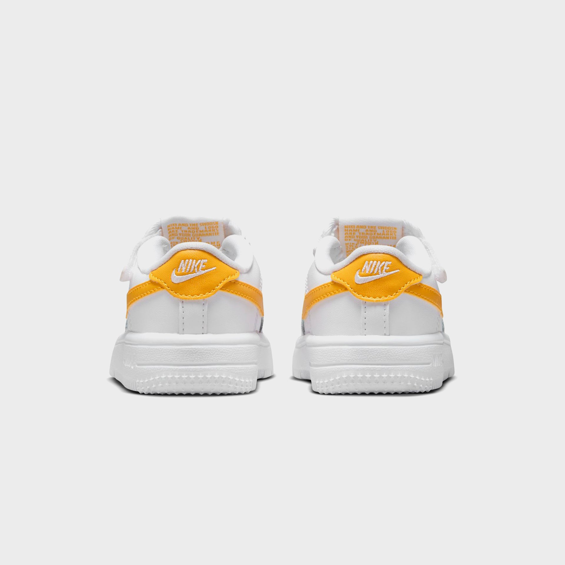 Nike TD Air Force 1 Low Easyon - White / University Gold / White