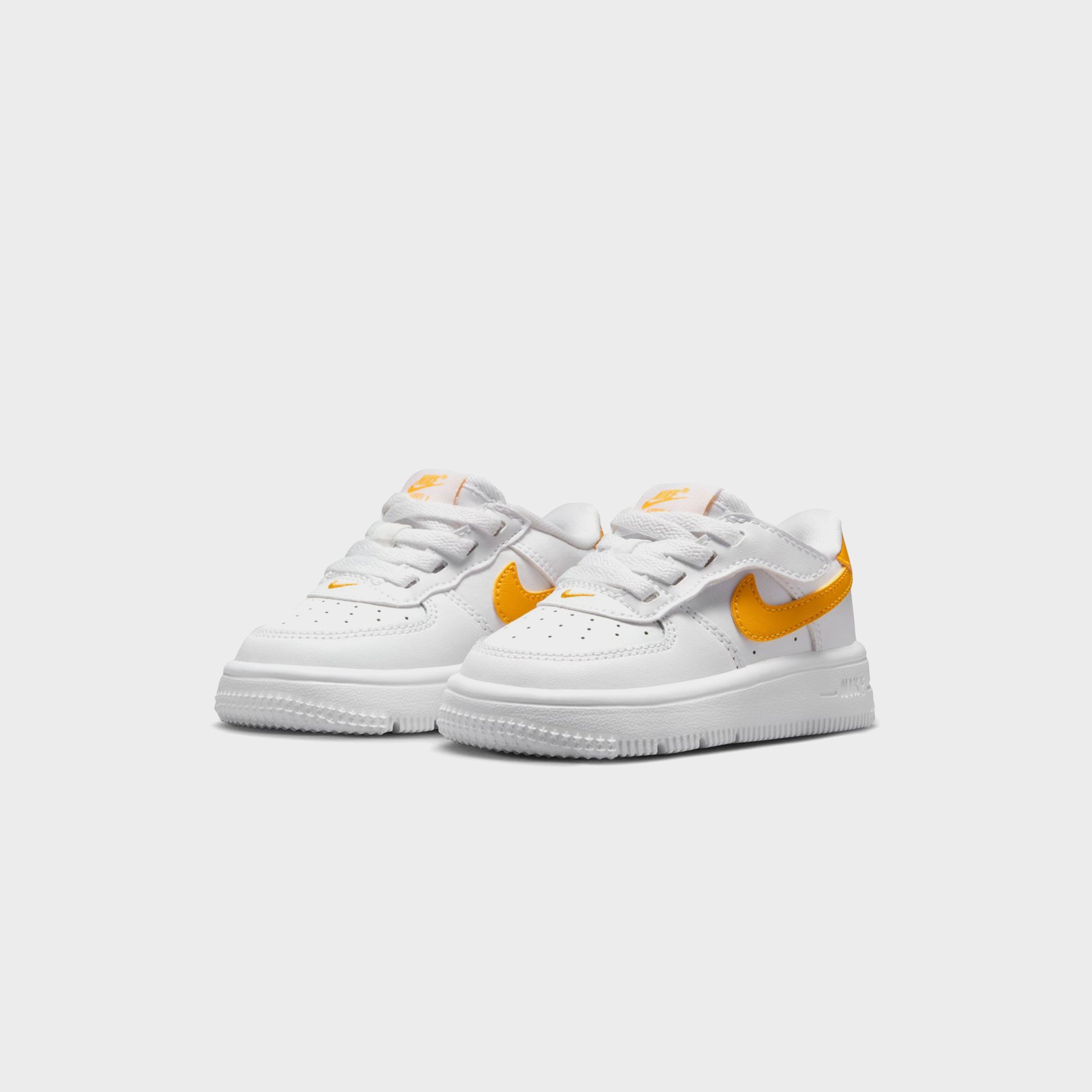 Nike TD Air Force 1 Low Easyon - White / University Gold / White