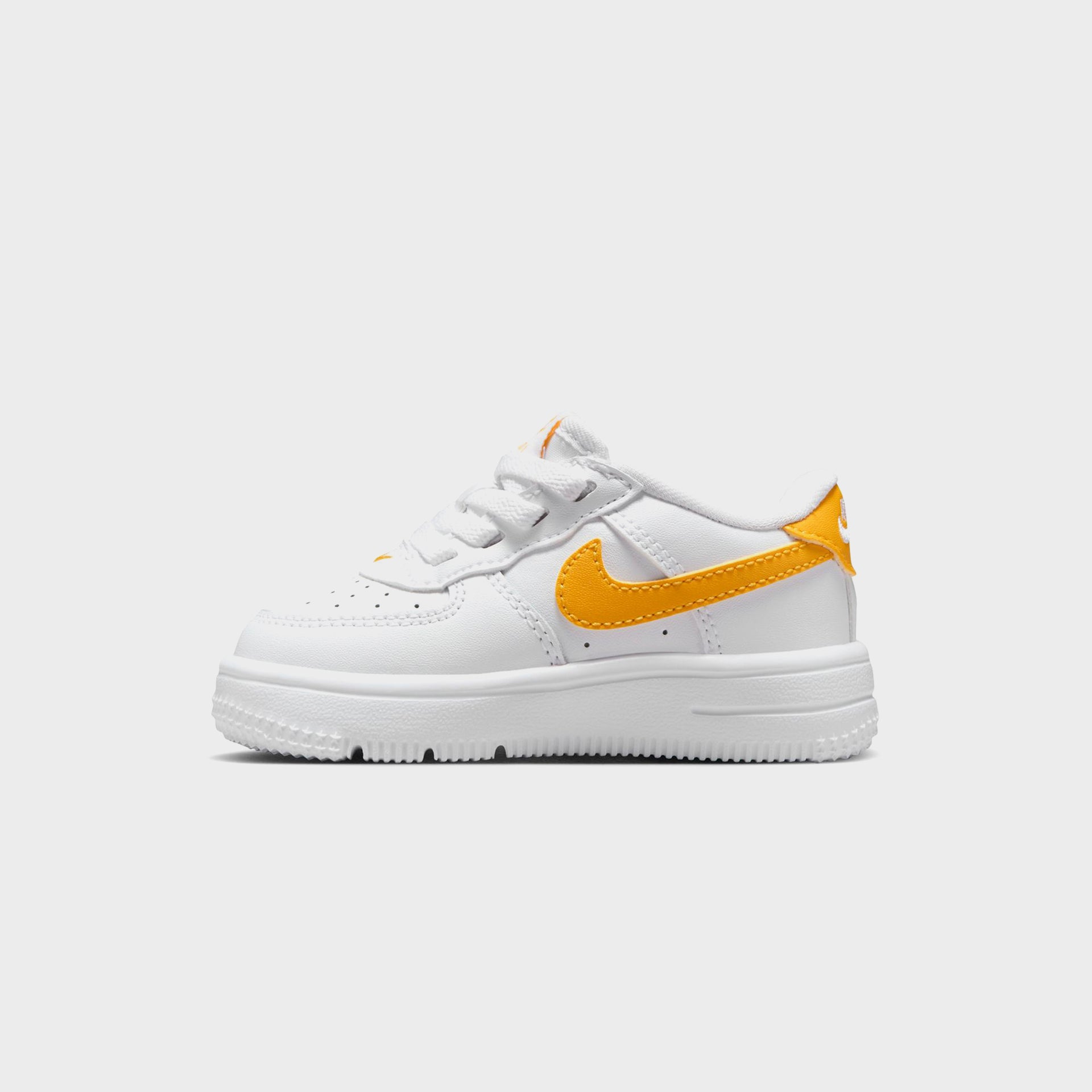 Nike TD Air Force 1 Low Easyon - White / University Gold / White