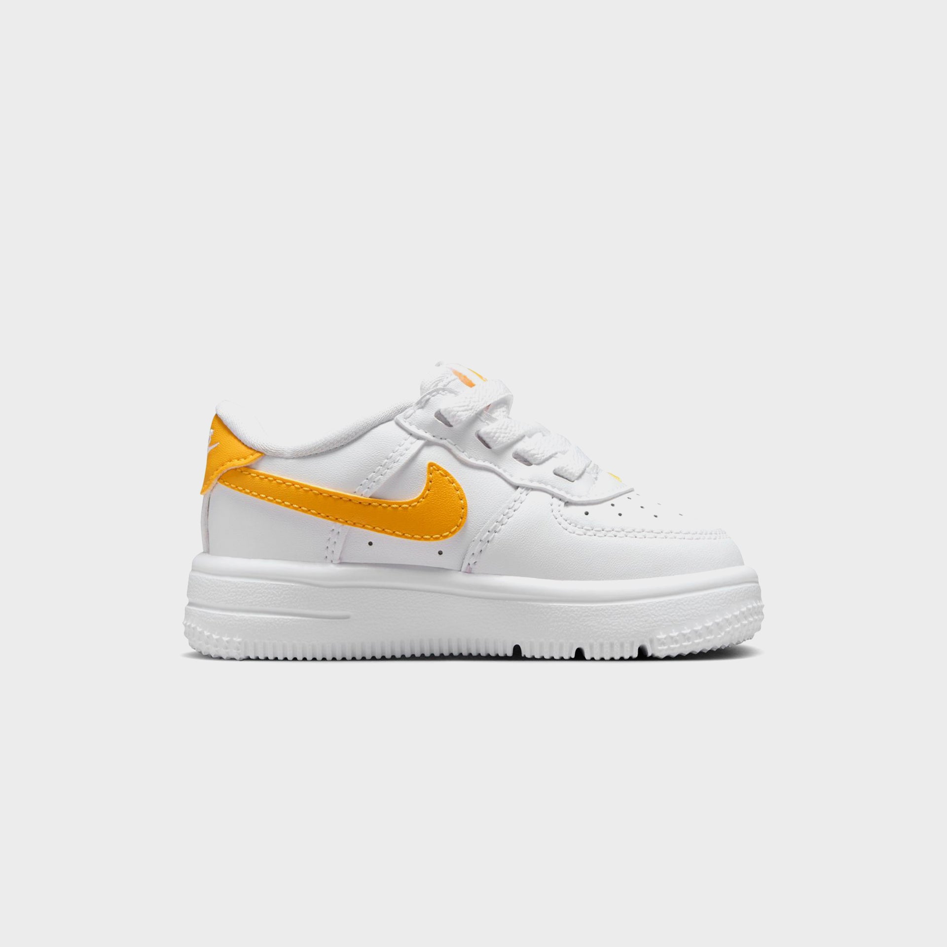 Nike TD Air Force 1 Low Easyon - White / University Gold / White