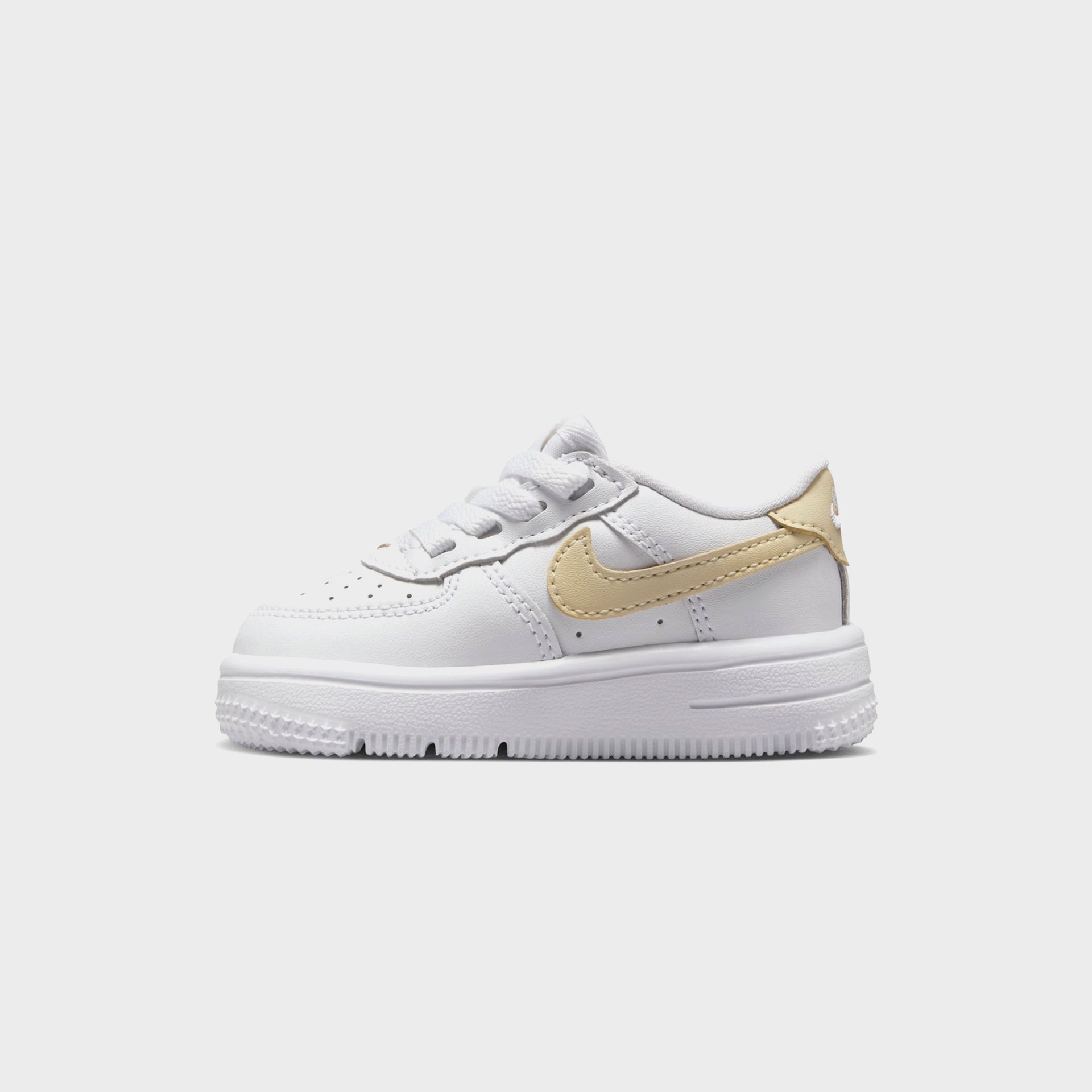 Nike TD Force 1 Low Easyon - White / Light Khaki