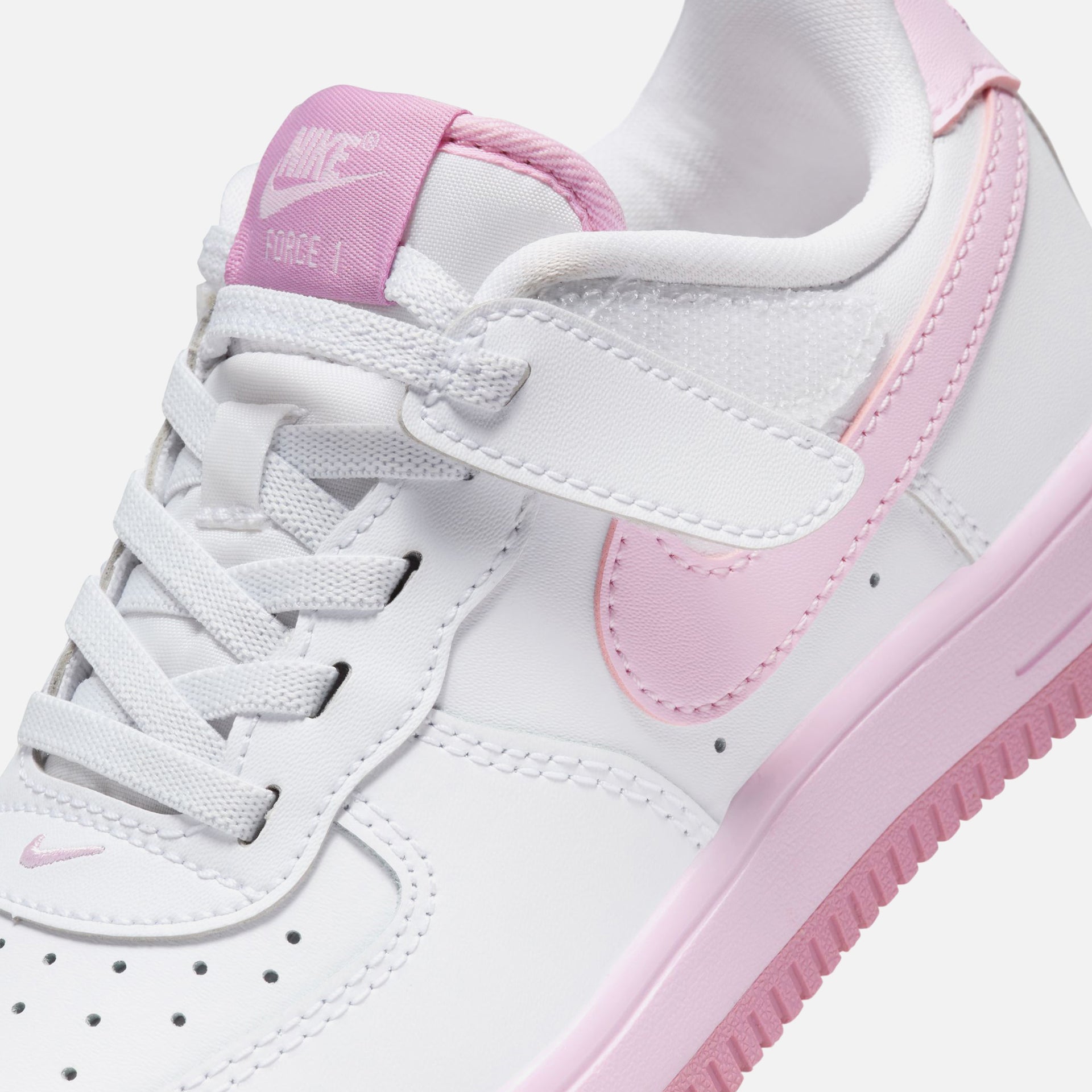 Nike PS Force 1 Low Easyon - White / Pink Foam / Elemental