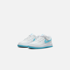 Nike Force 1 Low Easyon - White / Aquarius Blue