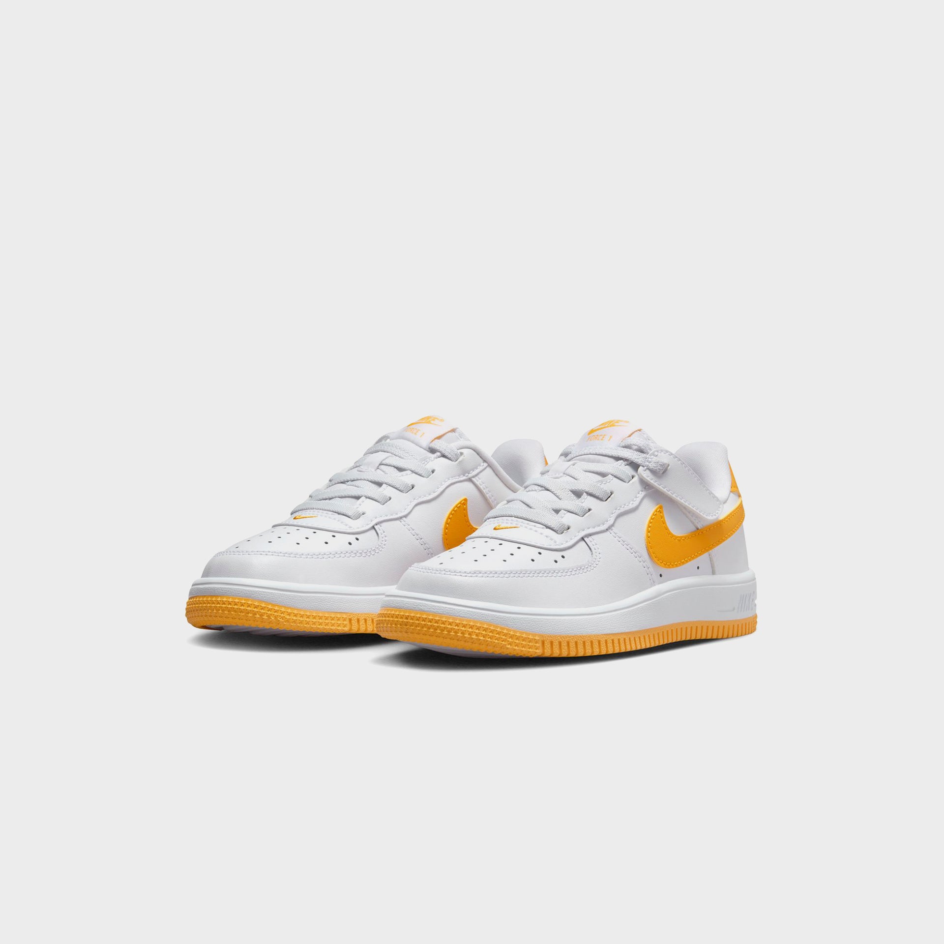 Nike PS Force 1 Low Easyon - White / University Gold / White