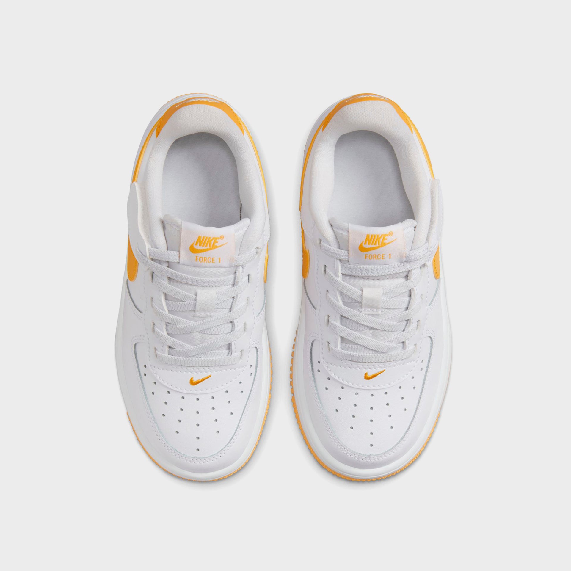 Nike PS Force 1 Low Easyon - White / University Gold / White