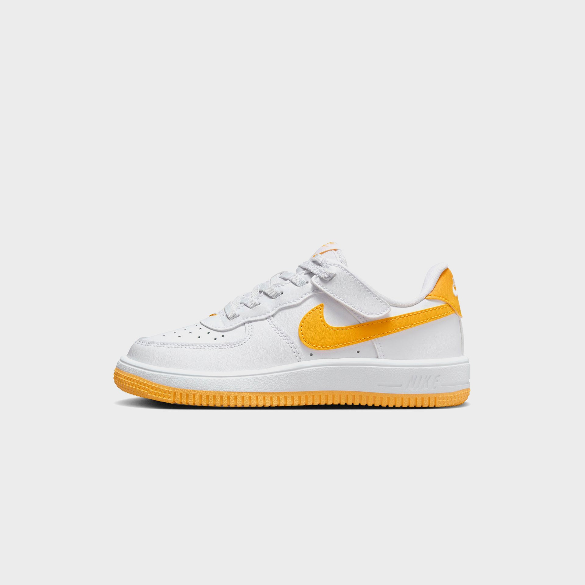 Nike PS Force 1 Low Easyon - White / University Gold / White