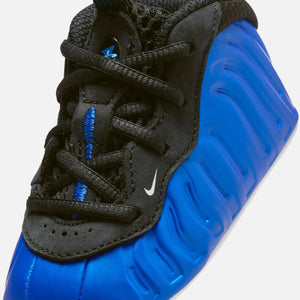 Nike Infant Air Foamposite One - Blue / White / Black / Clear