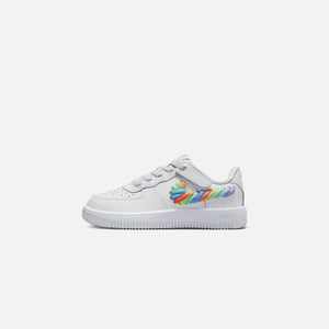 Nike PS Force 1 Low LV8 Easyon - White / Multi-Colour / Terra Blush / Vapour Green