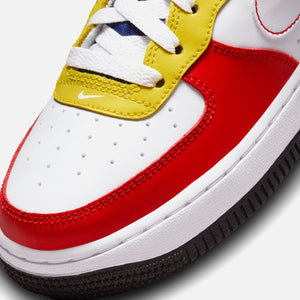 Nike GS Air Force 1 Low LV8 - University Red / White / Deep Royal Blue