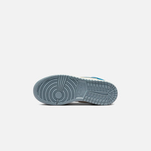 Nike GS Air Jordan 1 Low SE - White / Industrial Blue / Blue Grey