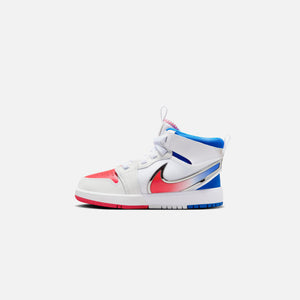 Jordan PS Jordan 1 Mid RM  Easyon White / Siren Red / Racer Blue