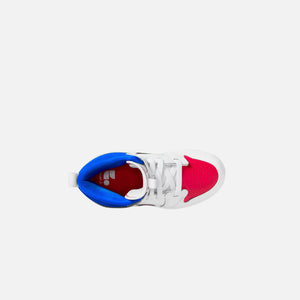 Jordan PS Jordan 1 Mid RM  Easyon White / Siren Red / Racer Blue