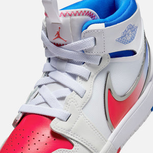 Jordan PS Jordan 1 Mid RM  Easyon White / Siren Red / Racer Blue