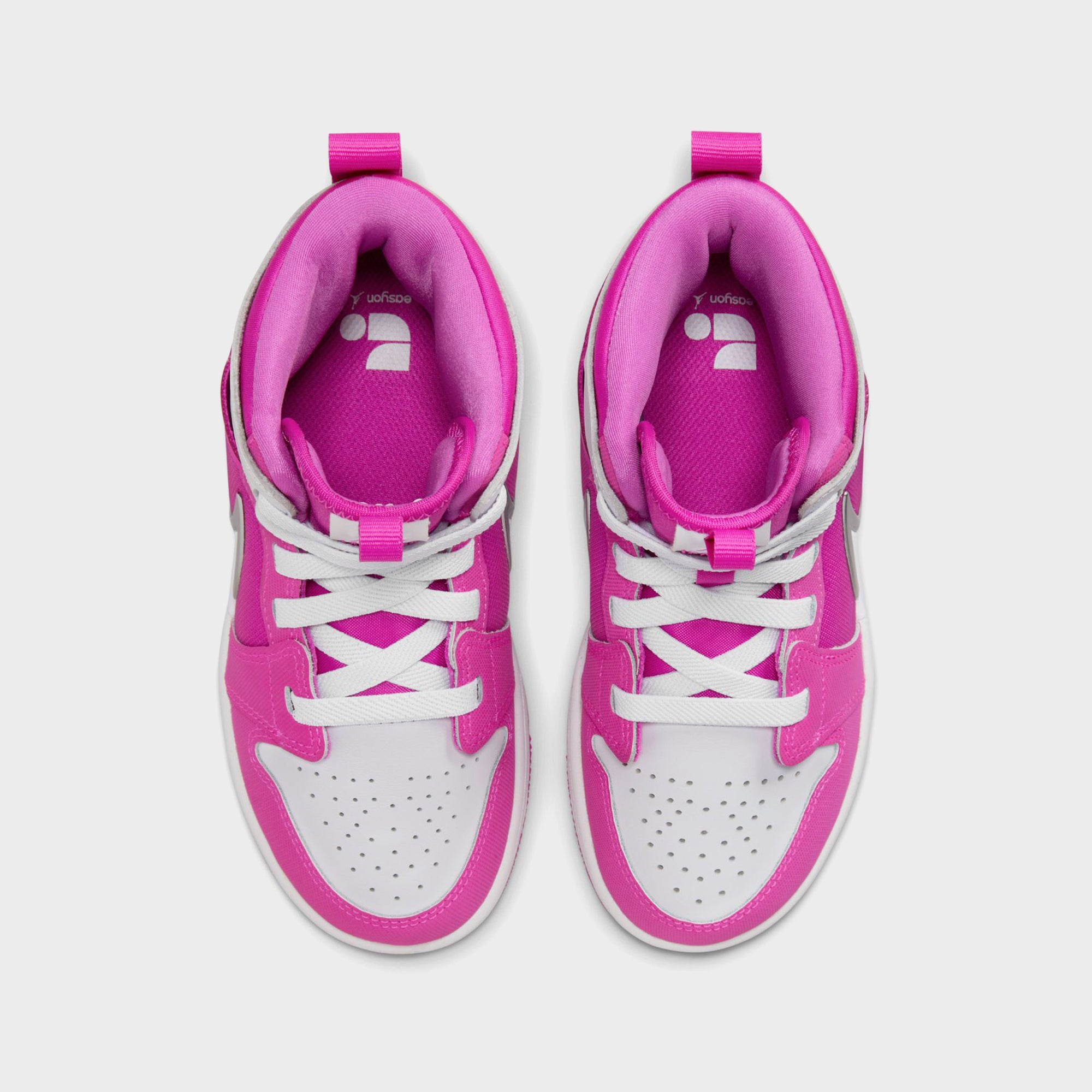 Jordan PS Air Jordan 1 Mid Easyon - Fire Pink / White – Kith