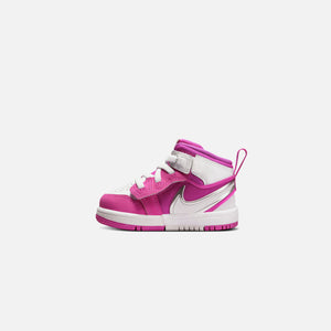 Nike TD Air Jordan 1 Mid RM Easyon - Fire Pink / White