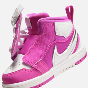 Nike TD Air Jordan 1 Mid RM Easyon - Fire Pink / White