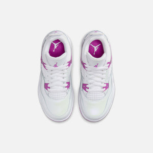 Nike PS Air Jordan varsity 4 Retro - White / Hyper Violet