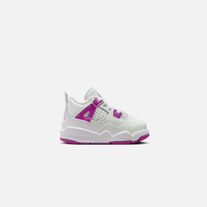 Nike TD Air Jordan varsity 4 Retro - White / Hyper Violet