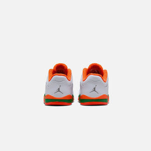 Nike TD Air Jordan 5 Retro Low - Football Grey / Brilliant Orange