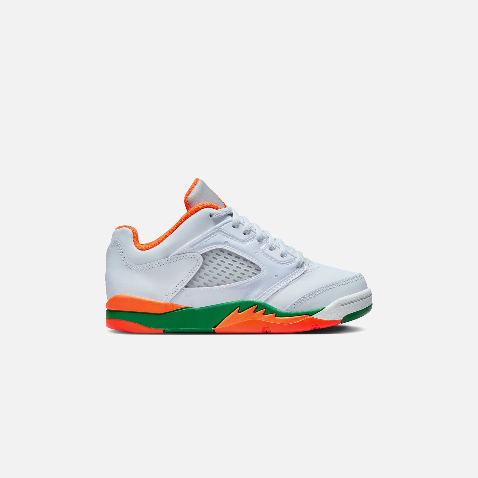 Nike GS Air Jordan 5 Retro Low - Football Grey / Brilliant Orange – Kith