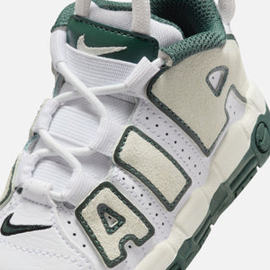 Nike TD Air More Uptempo - White / Sea Glass / Vintage Green