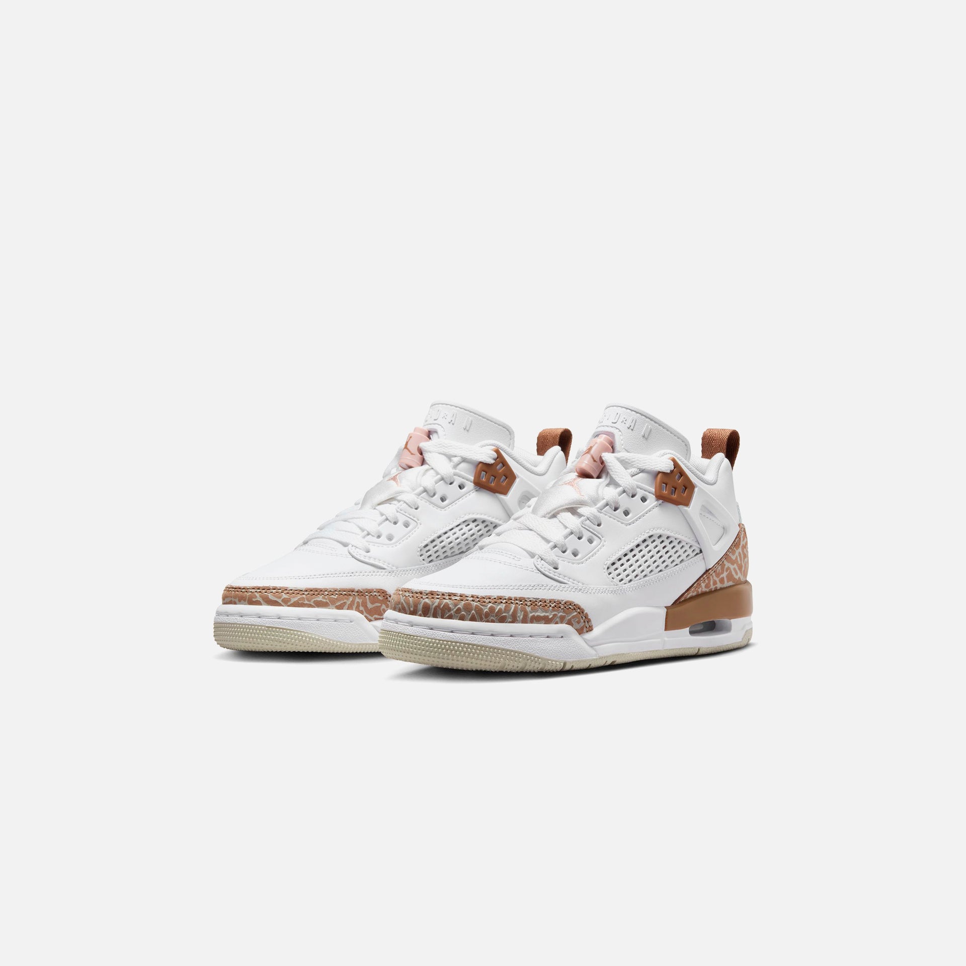 Jordan GS Spizike Low - White / Pink Oxford / Archaeo Brown