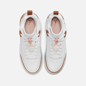 Jordan GS Spizike Low - White / Pink Oxford / Archaeo Brown