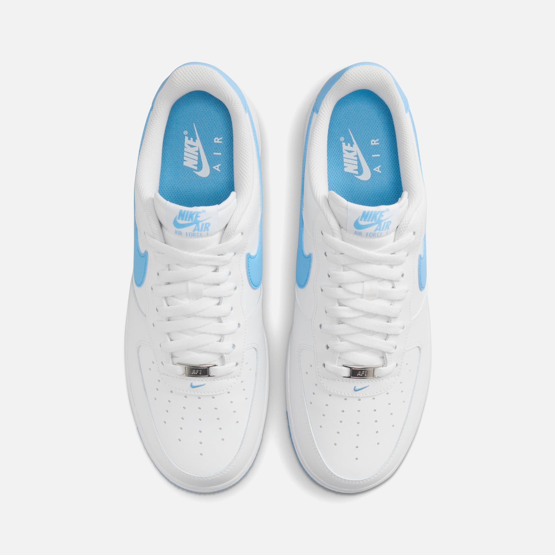 Nike Air Force 1 '07 - White / Aquarius Blue / White