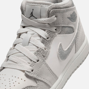 Jordan PS Air Jordan 1 Mid SE - Neutral Grey / Sail / Smoke Grey