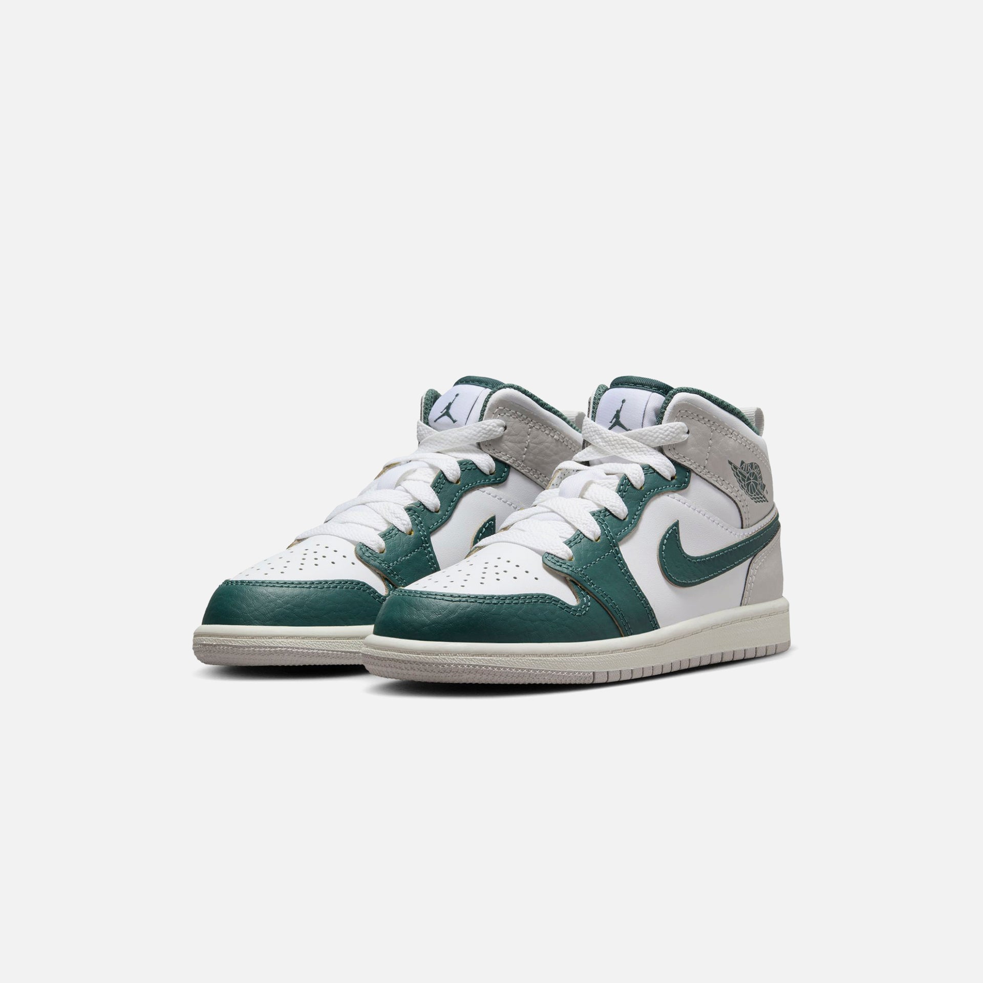 Jordan PS Air Jordan 1 Mid SE - White / Oxidized Green / Sail