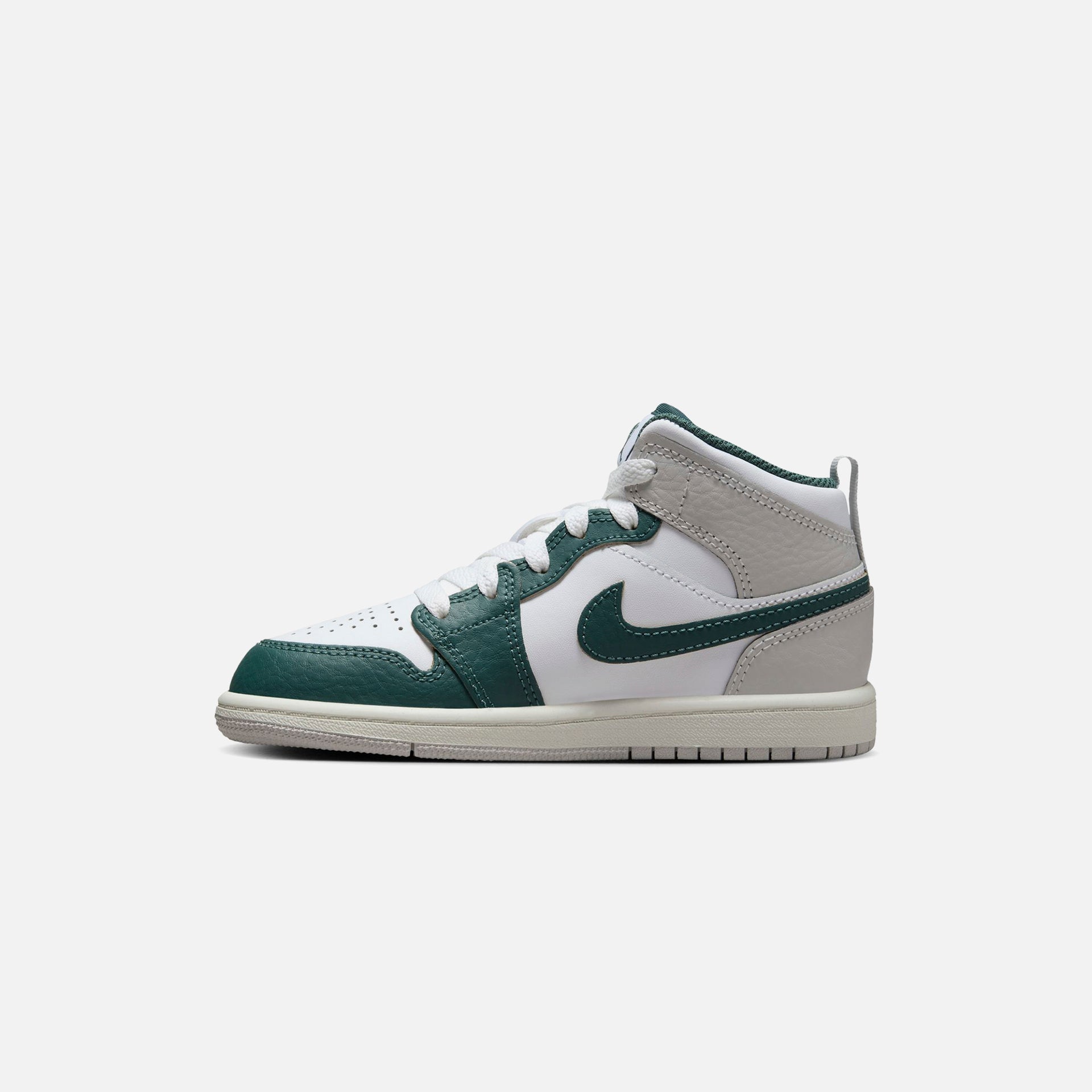 Jordan PS Air Jordan 1 Mid SE - White / Oxidized Green / Sail