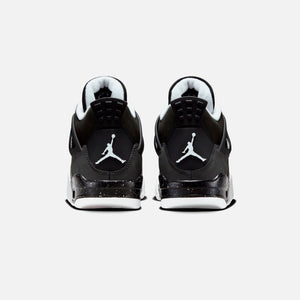 Jordan GS Air Jordan 4 Retro - Black / White / Cool Grey / Pure Platinum