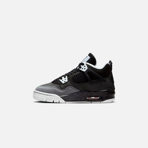 Jordan GS Air Jordan 4 Retro - Black / White / Cool Grey / Pure Platinum