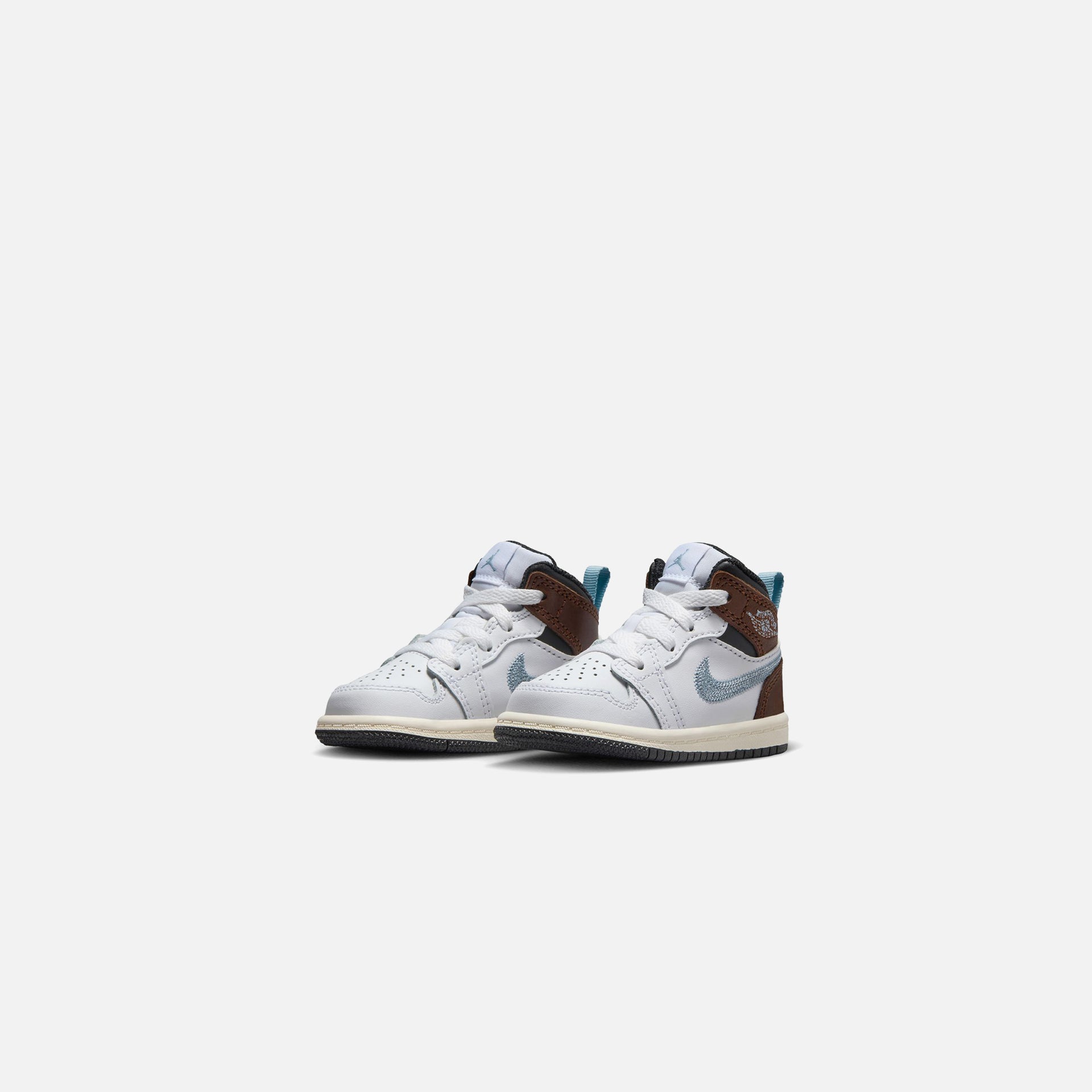 Jordan TD Air Jordan Mid SE White Blue Grey Black Sail – Kith