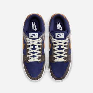 Nike Shoes Dunk Low Retro PRM - Midnight Navy / Ale Brown / Pale Ivory