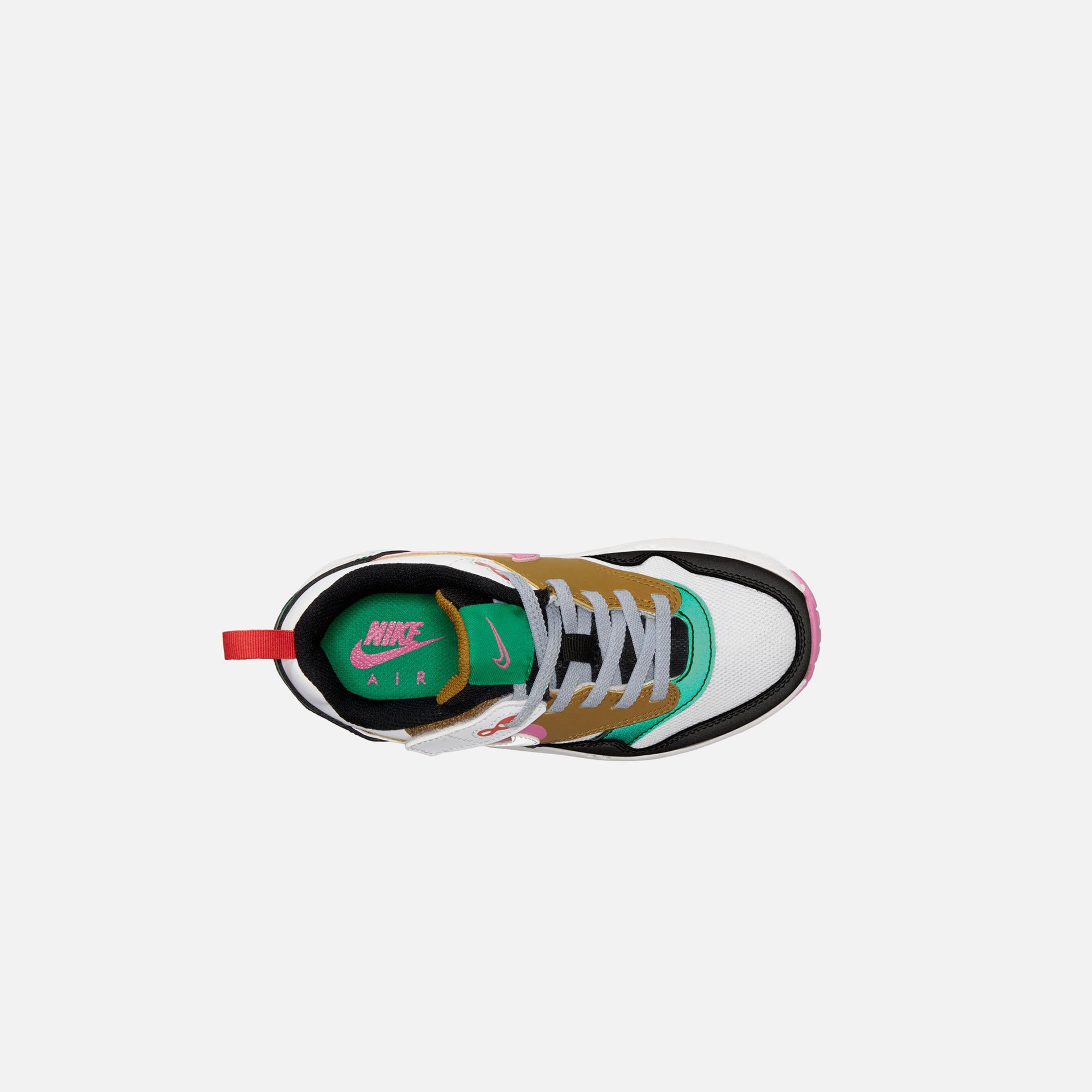 Nike Pre-School Air Max 1 SE Easy On - Black / Playful Pink / Stadium Green / White