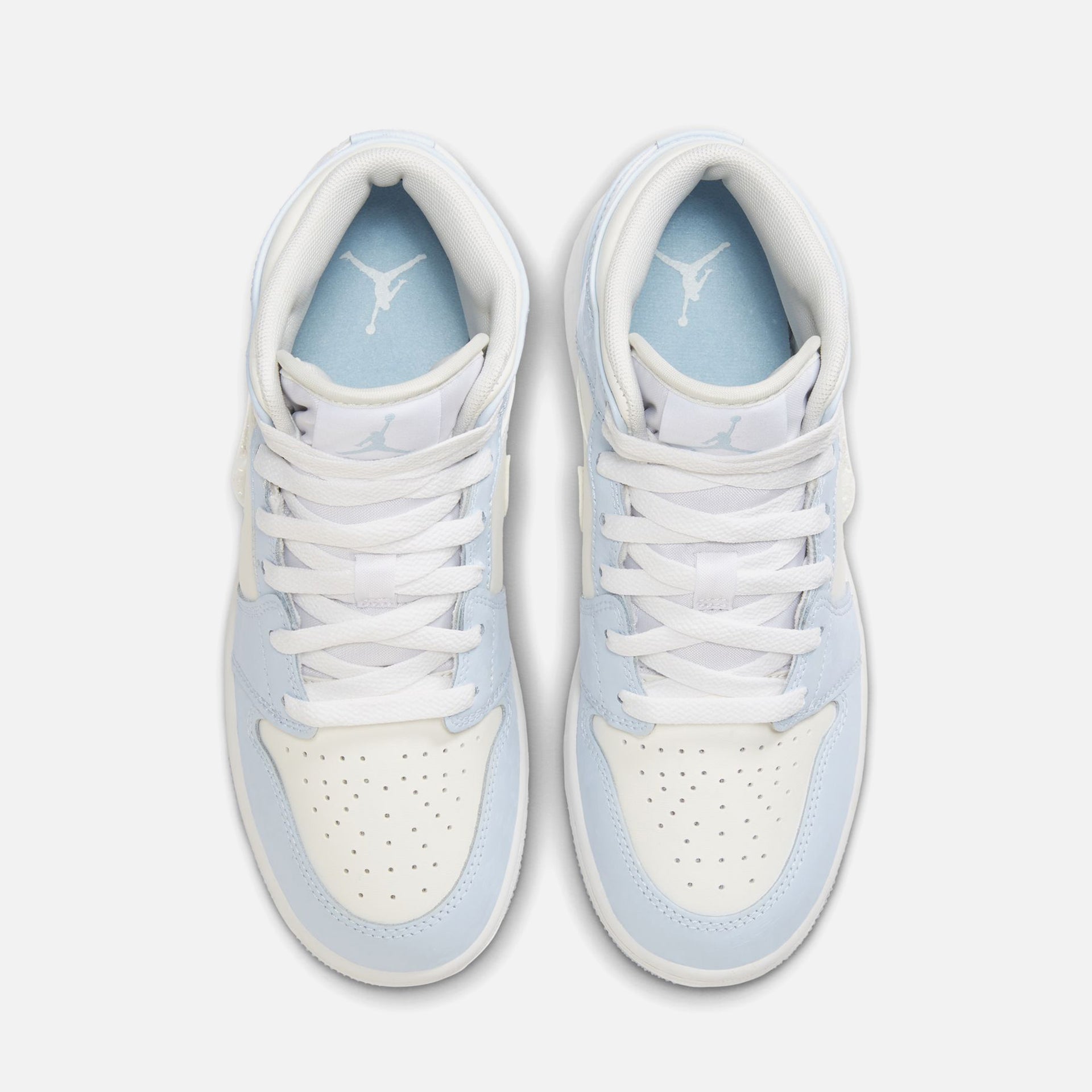 Nike GS Air Jordan 1 Mid Se - Blue Tint / Ice Blue / Summit White