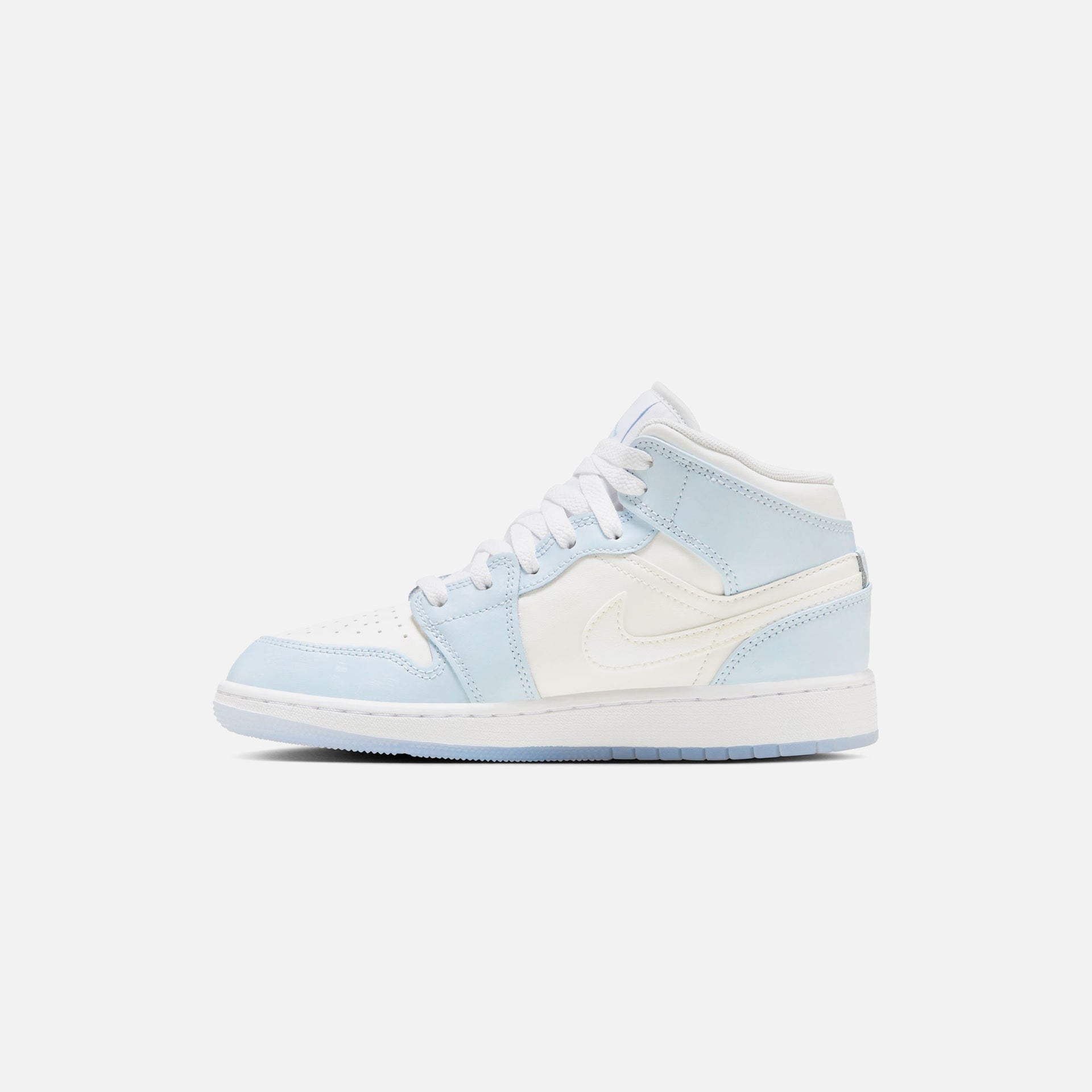 Nike GS Air Jordan 1 Mid Se - Blue Tint / Ice Blue / Summit White