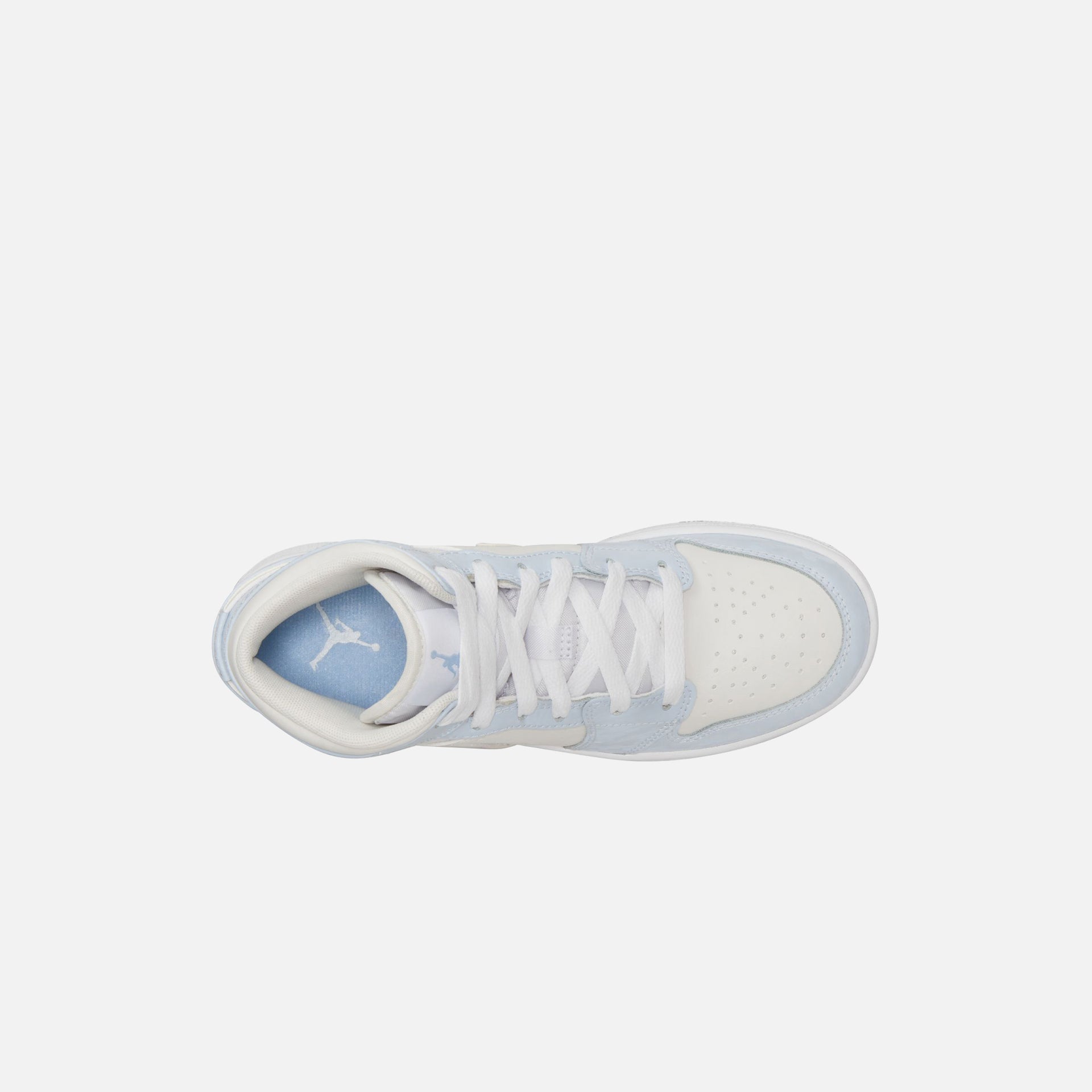 Nike GS Air Jordan 1 Mid Se - Blue Tint / Ice Blue / Summit White