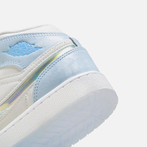 Nike GS Air Jordan 1 Mid Se - Blue Tint / Ice Blue / Summit White