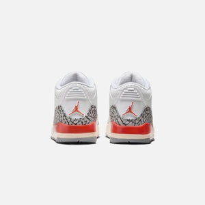 Nike PS Air Jordan 3 Retro - White / Sail / Cement Grey / Cosmic Clay