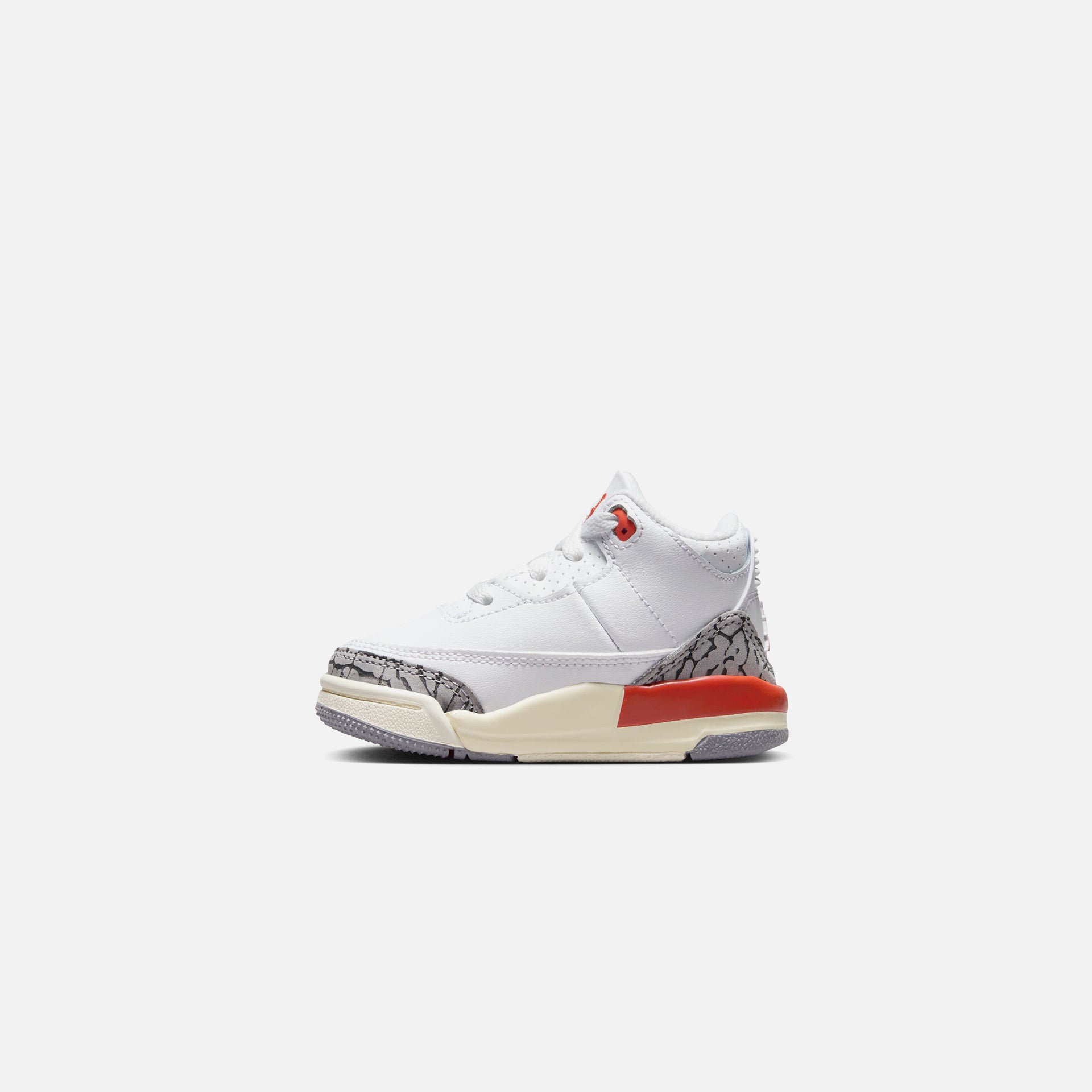 Jordan TD Air Jordan 3 Retro - White / Sail / Cement Grey / Cosmic Clay