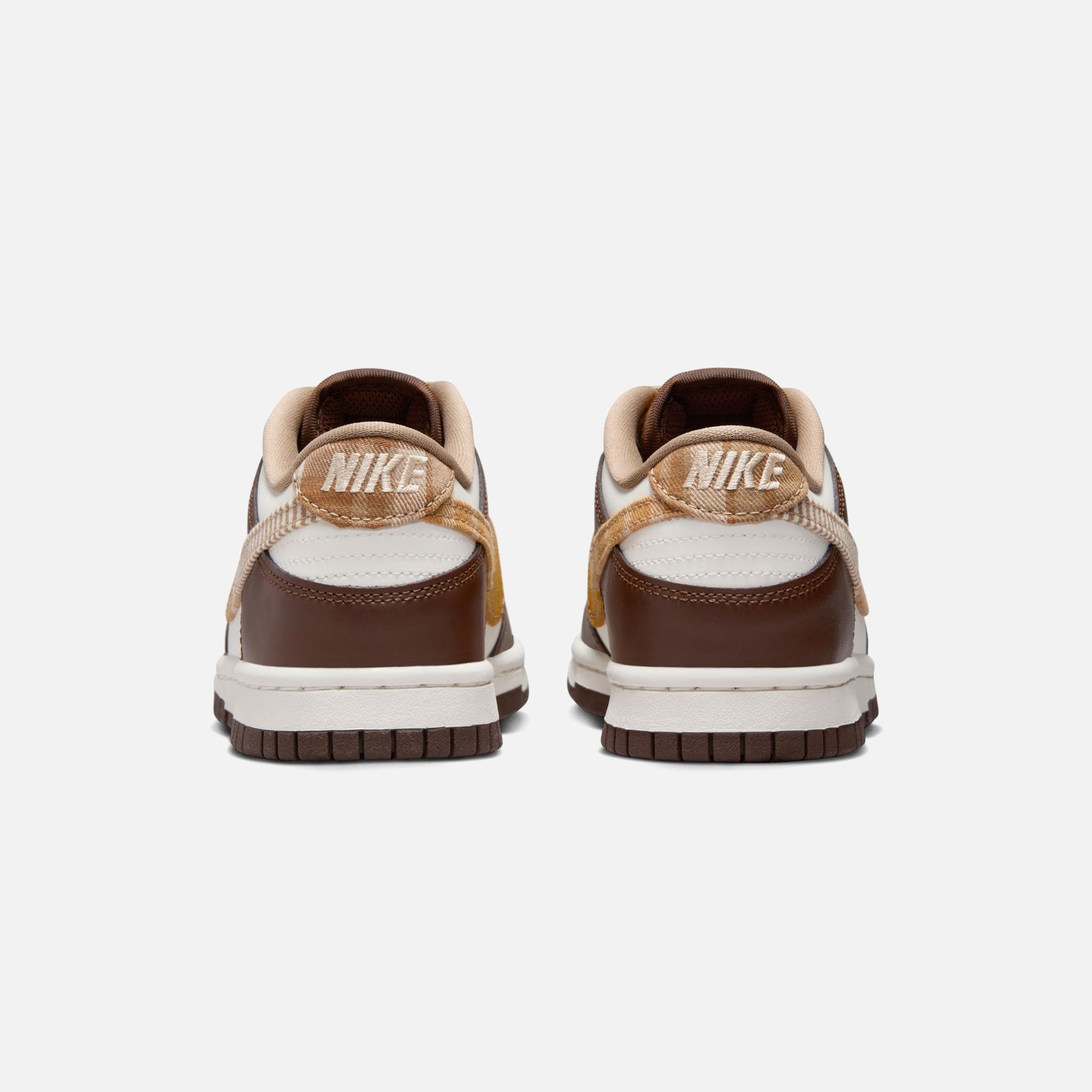 Nike GS Dunk Low - Sail / Multi / Cacao Wow / Metallic Gold / Khaki