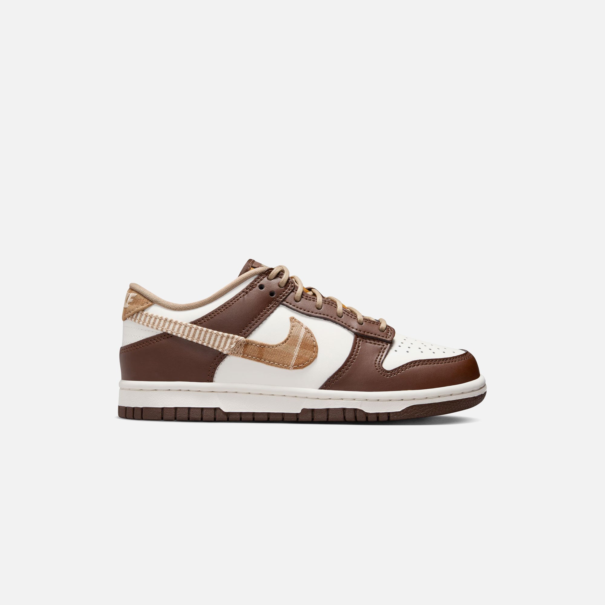 Nike GS Dunk Low - Sail / Multi / Cacao Wow / Metallic Gold